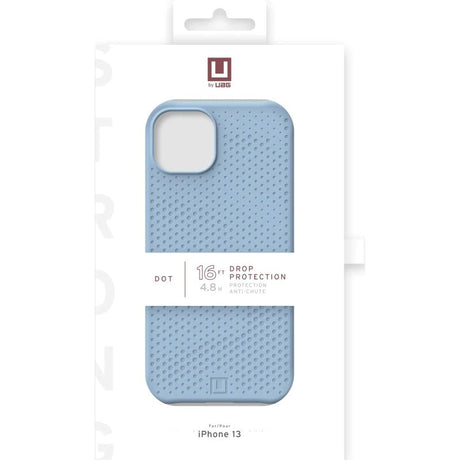 UAG [U] Dot Series iPhone 13 Silikone Håndværker Cover - Cerulean