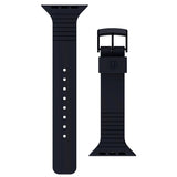 Apple Watch (42/44/SE/45/46/49mm) UAG [U] Aurora Silikone Urrem - Black