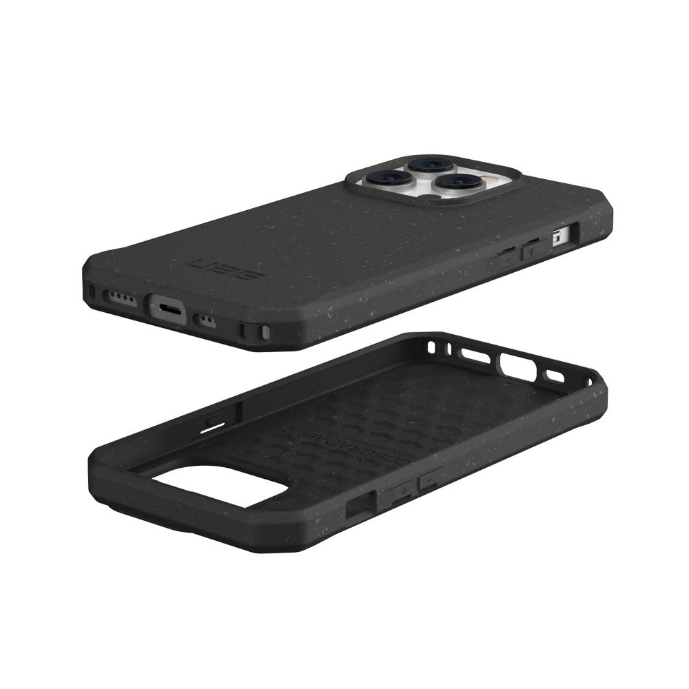 iPhone 14 Pro UAG Outback Bionedbrydeligt Cover - Sort