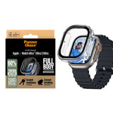 PanzerGlass Apple Watch Ultra 3/2/1 (49mm) Snappie Full Body Cover + Indbygget Skærmbeskyttelse - Transparent