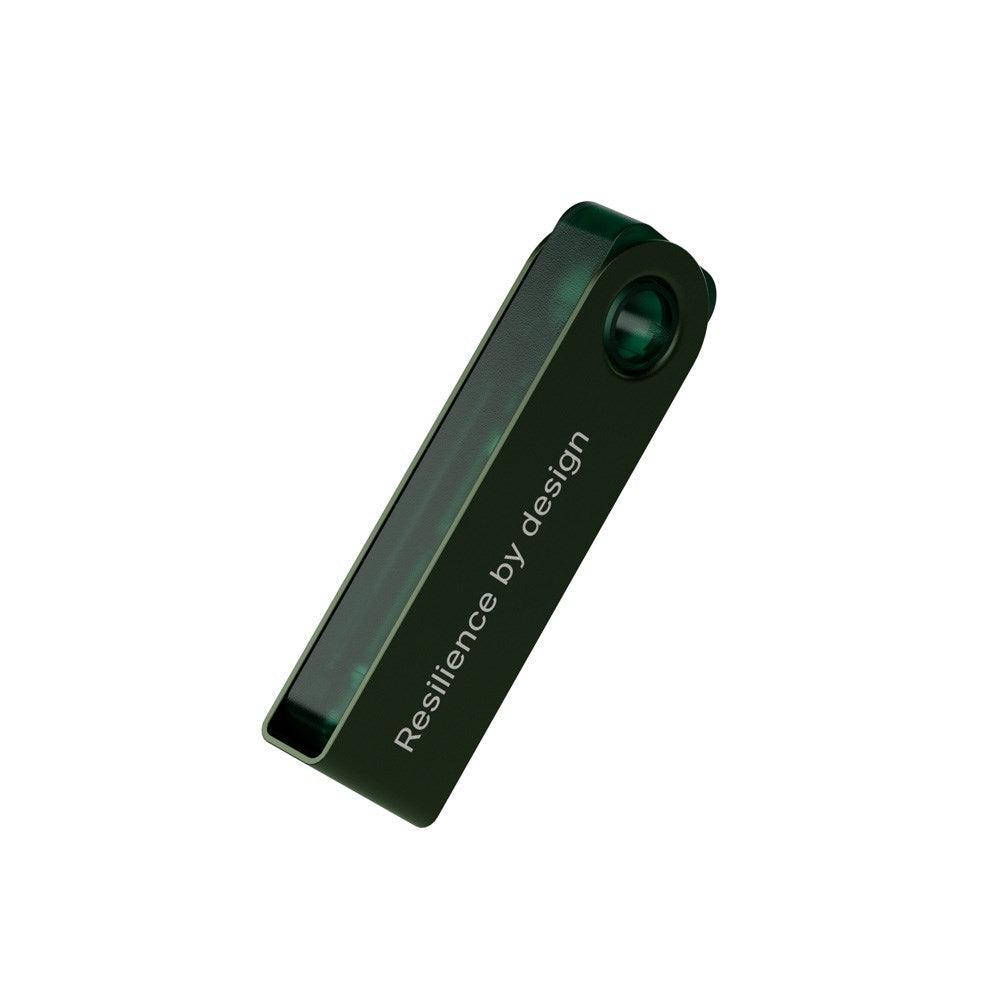 Ledger Nano S Plus Crypto Wallet - Emerald Green