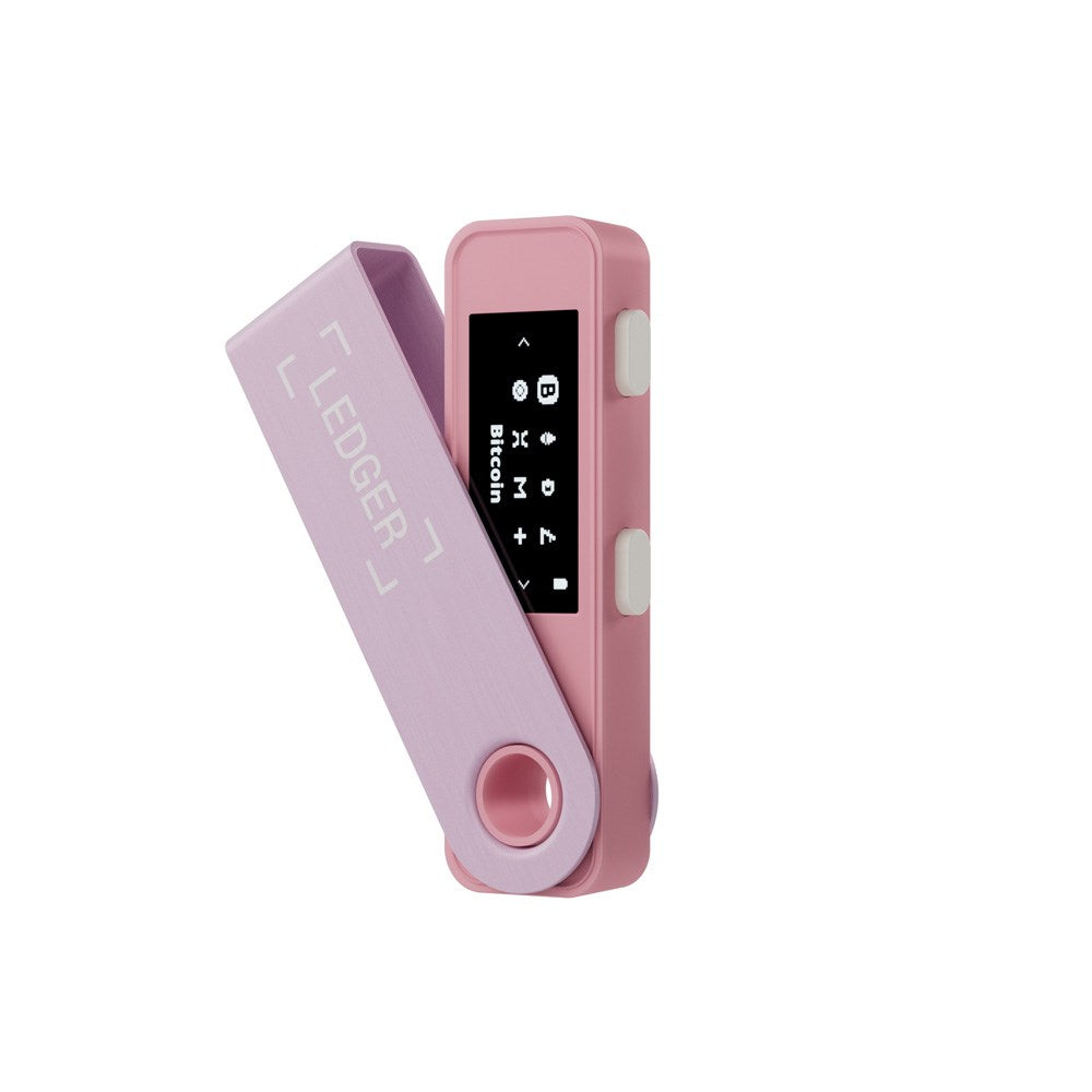 Ledger Nano S Plus Crypto Wallet - Pastel Pink