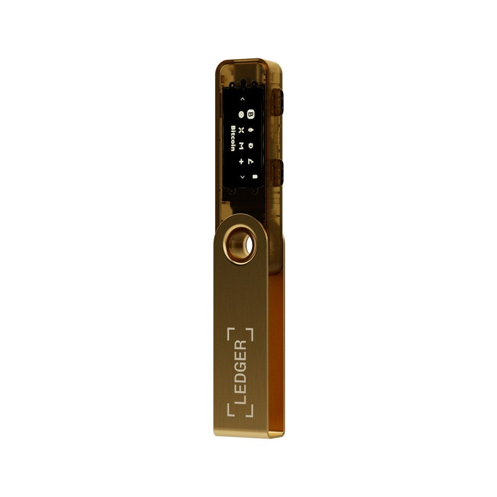 Ledger Nano S Plus Crypto Wallet - Gold