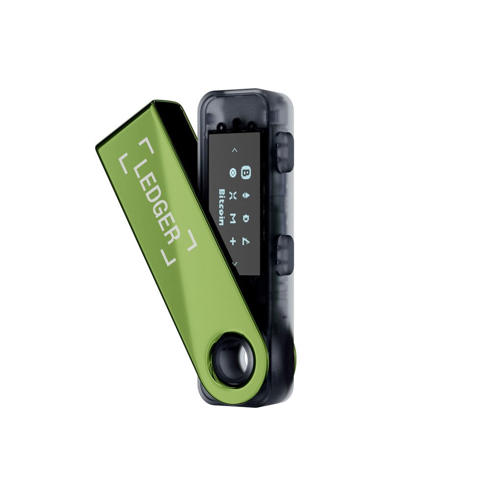 Ledger Nano S Plus Crypto Wallet - Oxidate Green