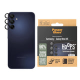 Samsung Galaxy A16 PanzerGlass Hoops - Beskyttelse til Kamera - Gennemsigtig / Sort