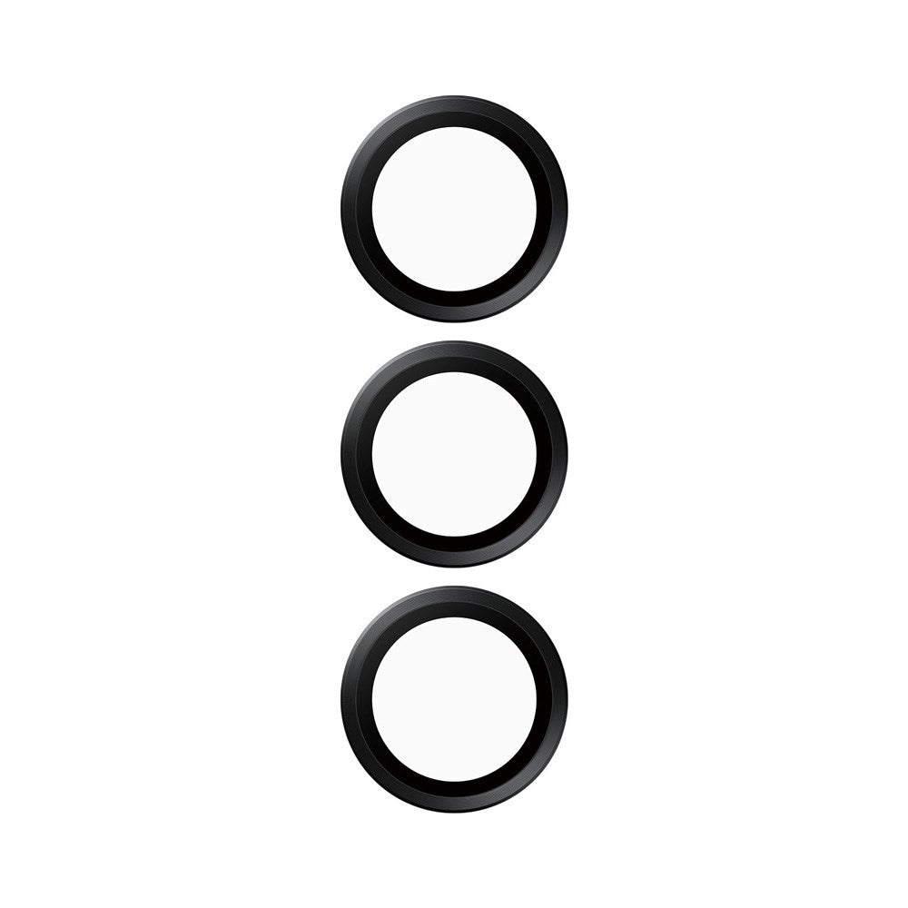 Samsung Galaxy A16 PanzerGlass Hoops - Beskyttelse til Kamera - Gennemsigtig / Sort