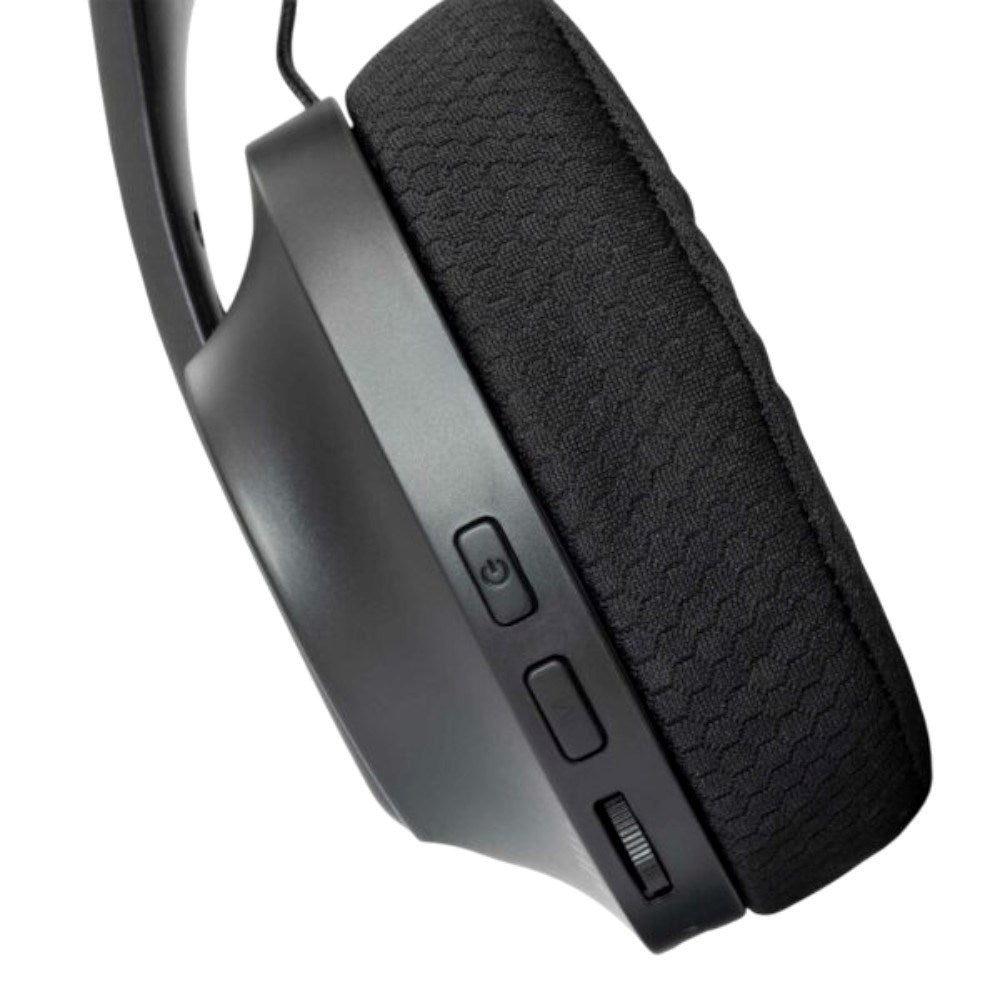 White Shark On-Ear Trådløst Gaming Headset m. Mikrofon - Sort