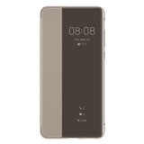 Original Huawei P40 Smart View Flip Cover Khaki