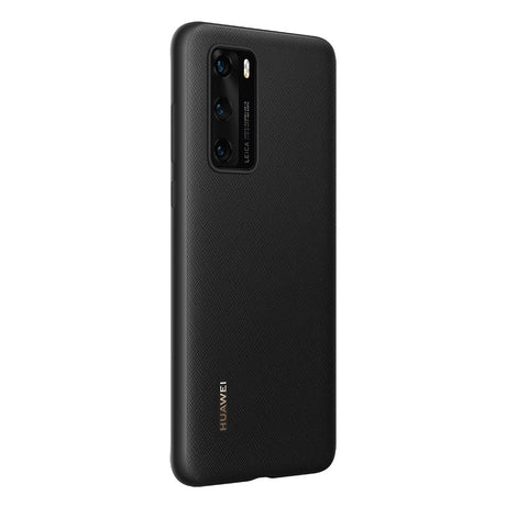 Original Huawei P40 PU Cover - Sort