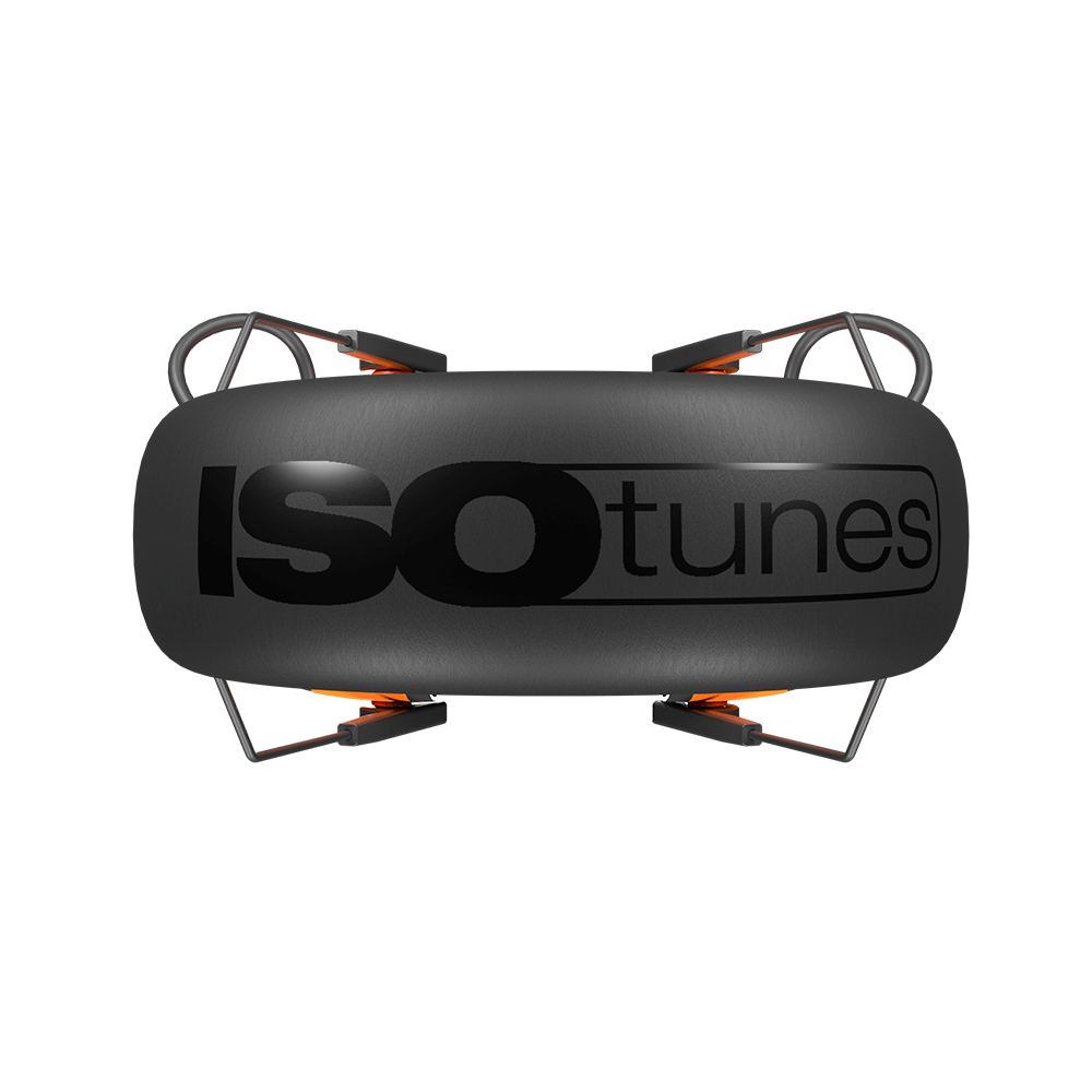 ISOtunes Air Defender EN352 Høreværn Bluetooth - Sort / Orange