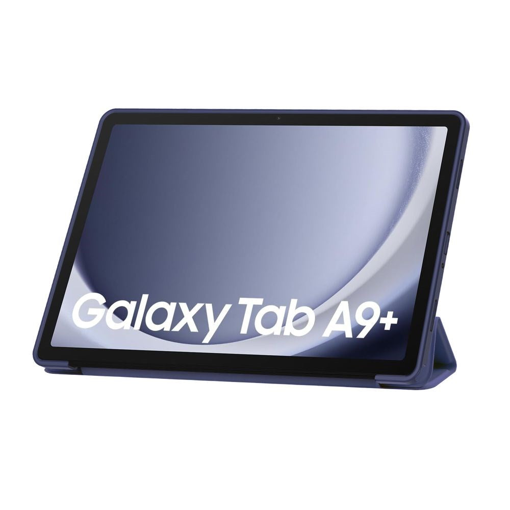 Samsung Galaxy Tab A9+ (Plus) Tech-Protect Smartcase Cover Tri-fold - Blå