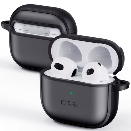 Tech-Protect MagMat Beskyttelsescover til Apple AirPods 4 - Sort