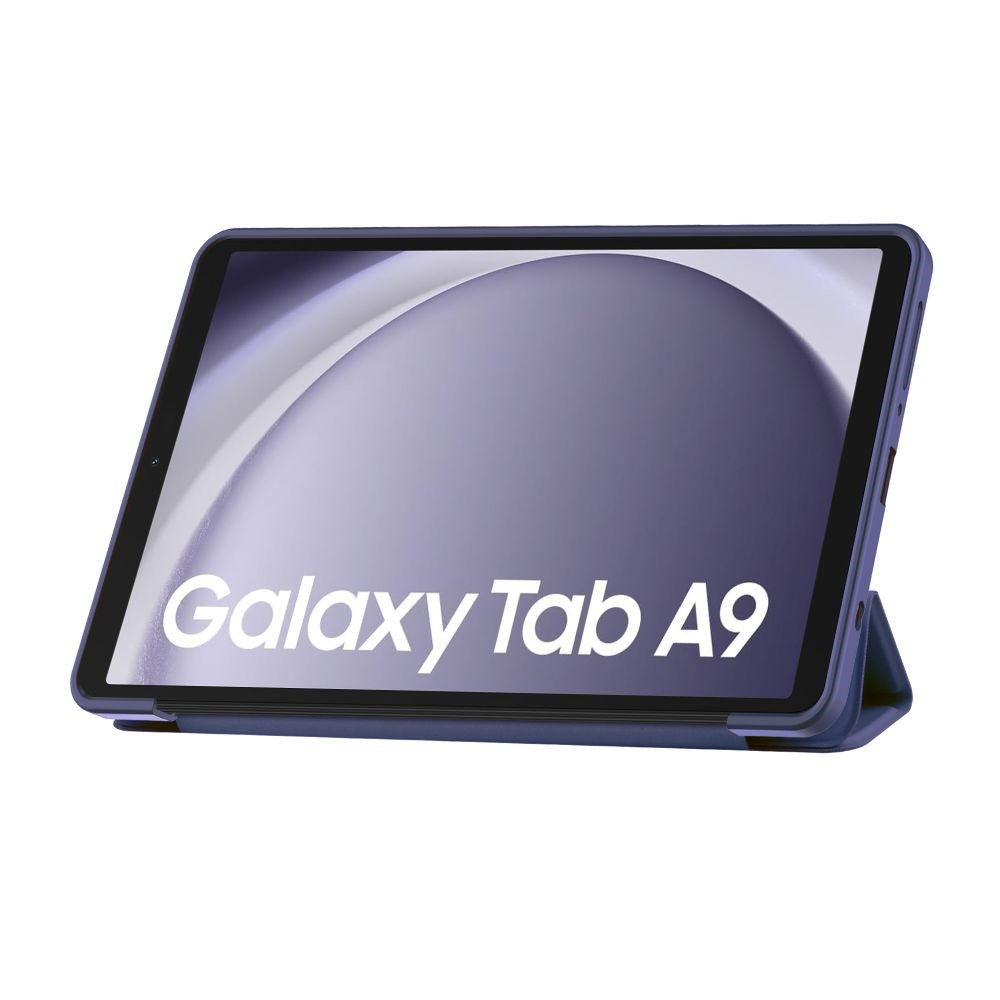 Samsung Galaxy Tab A9 Tech-Protect Smartcase Cover Tri-fold - Blå