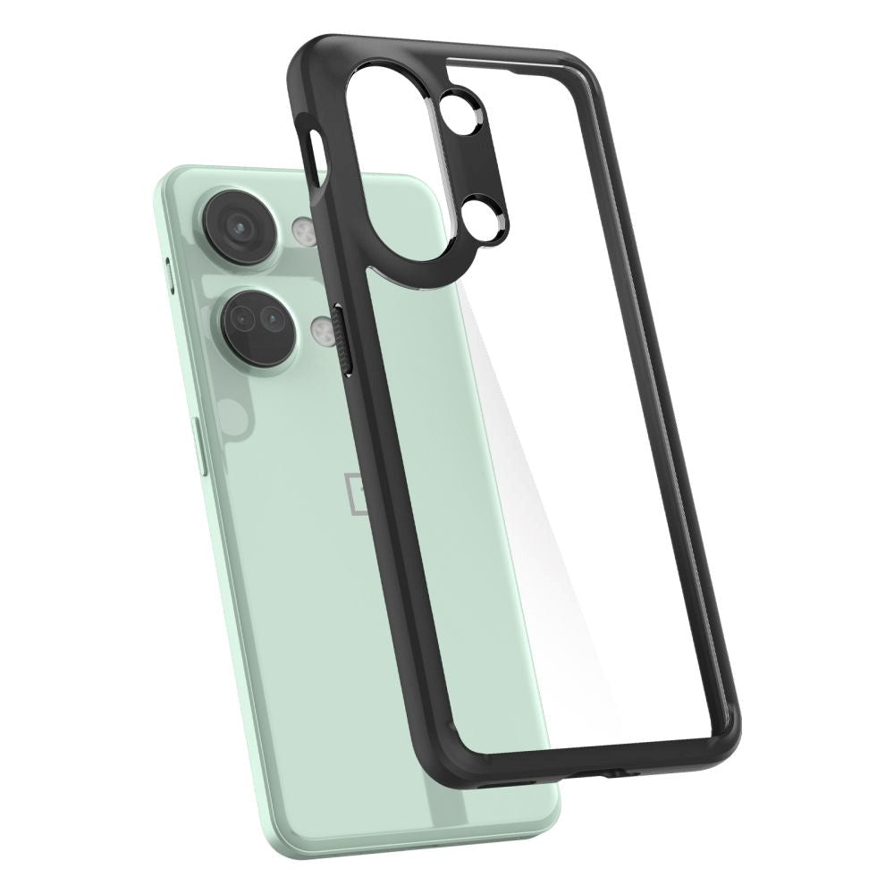 OnePlus Nord 3 (5G) Spigen Ultra Hybrid Case - Gennemsigtig / Sort