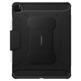 iPad Pro 12.9" (2022 / 2021 / 2020 / 2018) Spigen Rugged Armor Pro Cover - Sort - (DEMO)