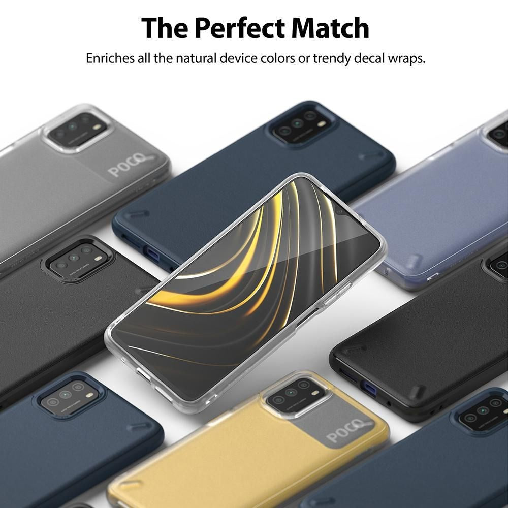 Xiaomi Poco M3 Ringke Onyx Case - Sort