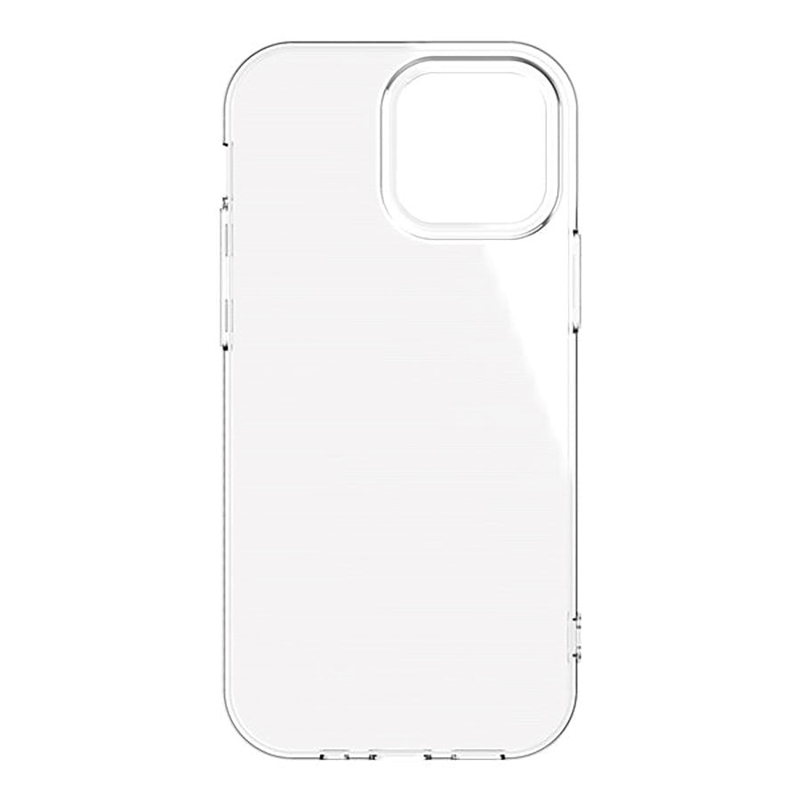 iPhone 13 Mini Key Silicone Soft Bagside Cover - Gennemsigtig