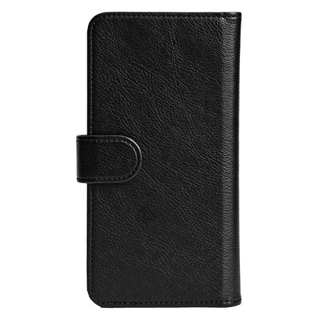 Essentials Universal 6.5" Kunstlæder Flip Cover m. Kortholder - Sort