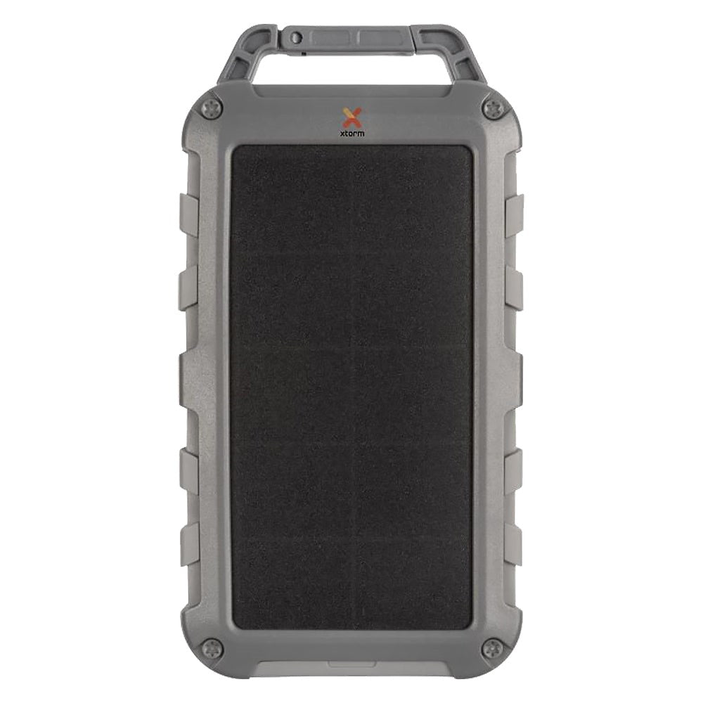 Xtorm Fuel Series (FS405) Solar Charger Powerbank 20W - 10000mAh - 2 x USB-A QC 3.0/ 1 x USB-C PD - Grå