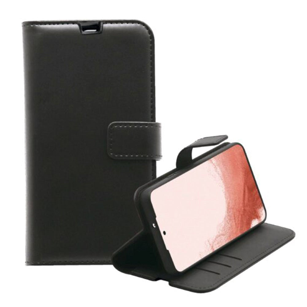 Samsung Galaxy S23+ (Plus) Vivanco Classic Wallet Læder Flip Cover m. Pung - Sort