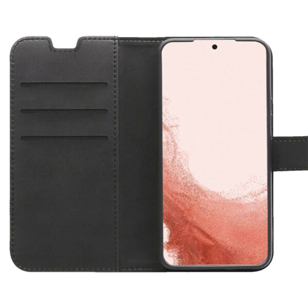 Samsung Galaxy S23+ (Plus) Vivanco Classic Wallet Læder Flip Cover m. Pung - Sort