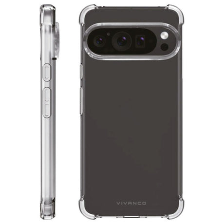 Vivanco Anti-Shock Cover - Google Pixel 9 / 9 Pro - Gennemsigtig