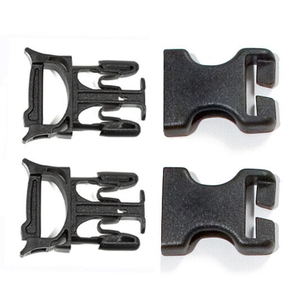 ORTLIEB Repair Kit Stealth Udskiftelig Side-Release (25mm) Spænde 2 stk.  - Sort