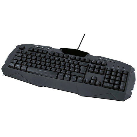 uRage Gaming Keyboard m. Baggrundslys - Nordisk Tastatur Layout - Sort