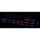 uRage Cyberboard Gaming Keyboard m. RGB Belysning - Nordisk Tastatur Layout - Sort