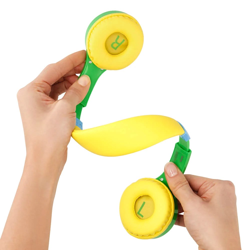 HAMA Headset til Børn m. Ledning - Maks. 85dB - On-Ear - Grøn / Gul