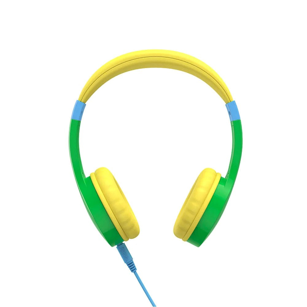 HAMA Headset til Børn m. Ledning - Maks. 85dB - On-Ear - Grøn / Gul