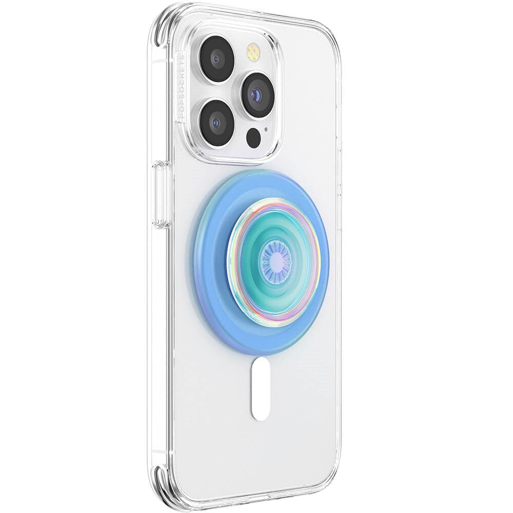 POPSOCKETS PopGrip Opalescent Blue Translucent MagSafe - Stander & Greb