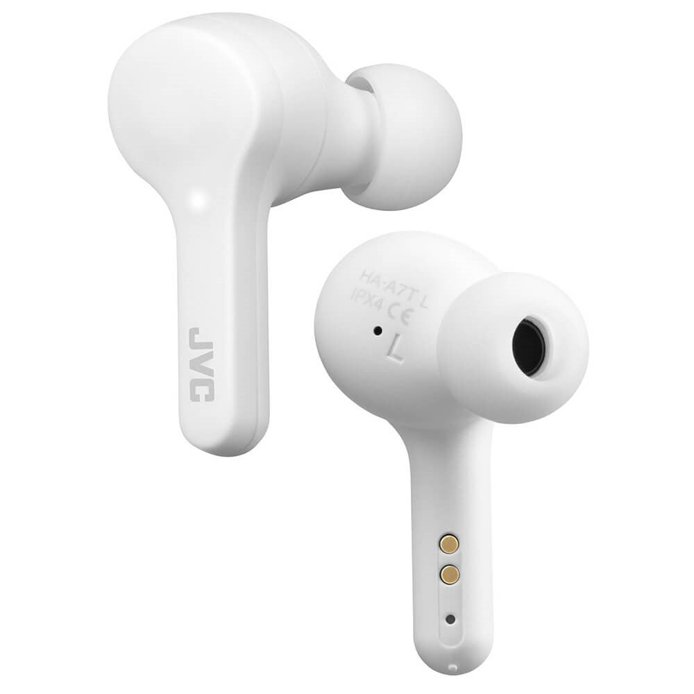 JVC Gumy HA-A7T Trådløse In-Ear Høretelefoner - Hvid