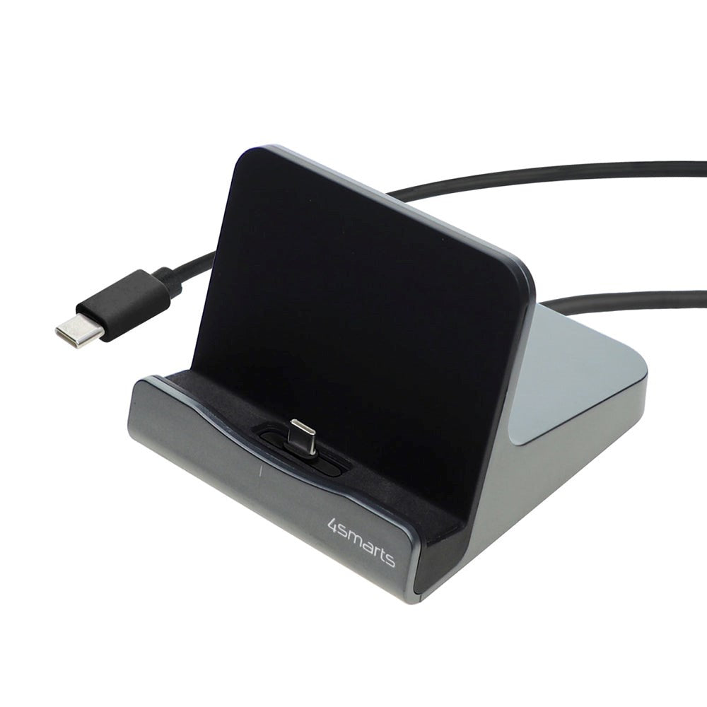 4smarts VoltDock Mobil & Tablet USB-C Docking Station 60W - Grå