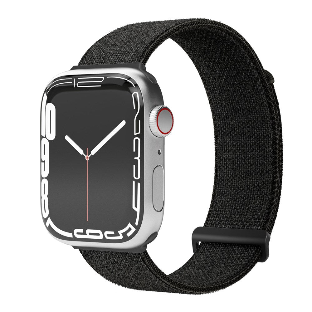 Apple Watch (38/40/SE/41/42mm) Vonmählen Fitness Loop 2 Nylon Urrem - Sort