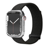 Apple Watch (38/40/SE/41/42mm) Vonmählen Fitness Loop 2 Nylon Urrem - Sort