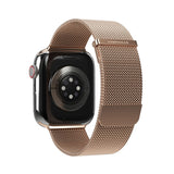 Vonmählen Apple Watch (42/44/SE/45/46/49mm) Milanese Loop 2 Rustfrit Stål Rem - Rose Gold