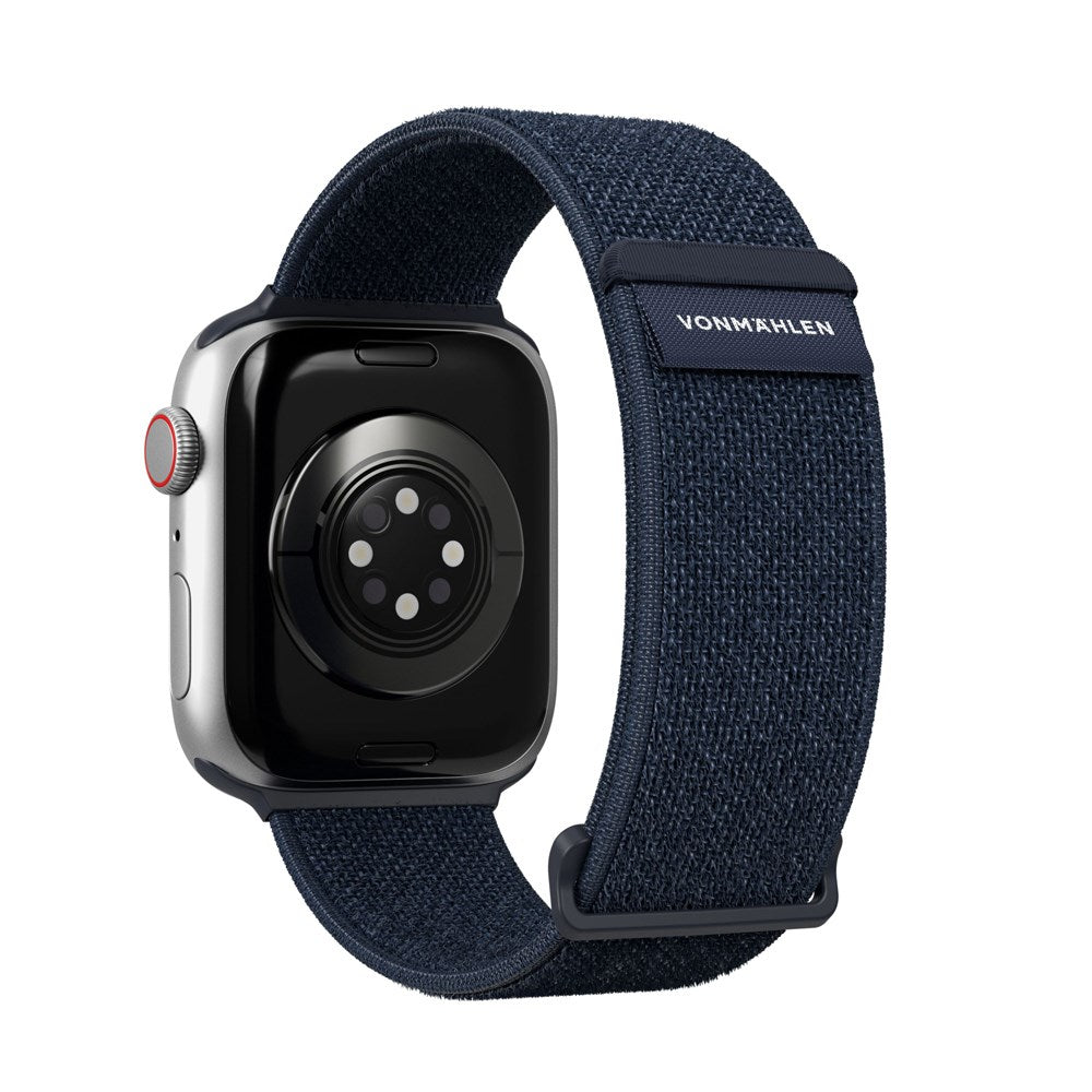 Apple Watch (38/40/SE/41/42mm) Vonmählen Fitness Loop 2 Nylon Urrem - Blå