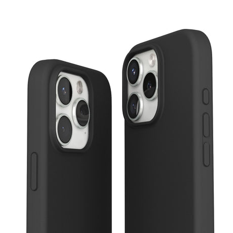 Vonmählen iPhone 16 Pro Eco Silikone Bagside Cover - MagSafe Kompatibel - Black