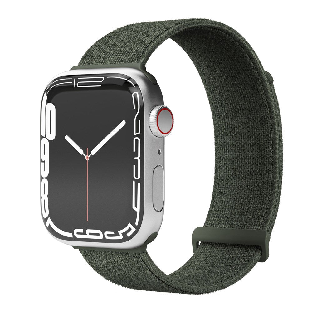 Apple Watch (42/44/45/SE/49mm) Vonmählen Fitness Loop 2 Nylon Urrem - Grøn