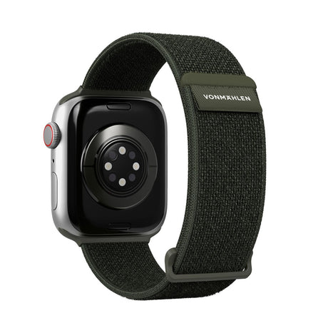 Apple Watch (42/44/45/SE/49mm) Vonmählen Fitness Loop 2 Nylon Urrem - Grøn