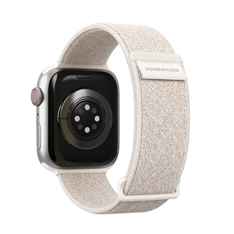 Apple Watch (42/44/45/SE/49mm) Vonmählen Fitness Loop 2 Nylon Urrem - Grå