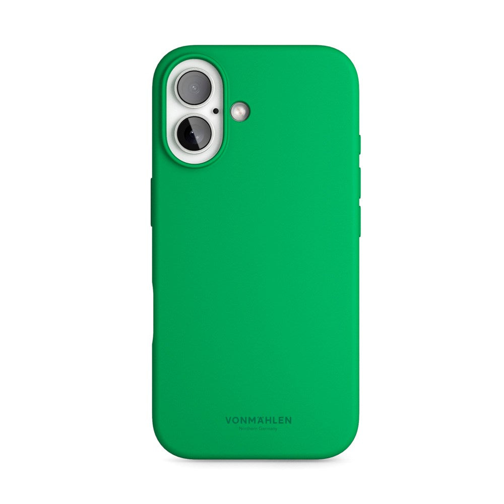 Vonmählen iPhone 16 Eco Silikone Bagside Cover - MagSafe Kompatibel - Green Haven