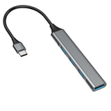 4smarts 4-i-1 Hub USB-C - Space Grey