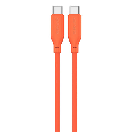 4smarts High Flex USB-C til USB-C Kabel 60W - 1.5 Meter - Orange