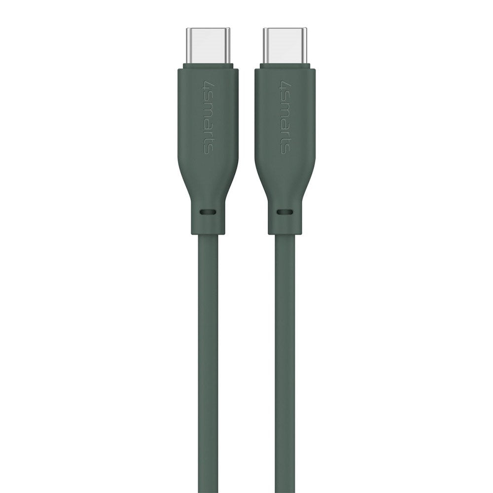 4smarts High Flex USB-C til USB-C Kabel 60W - 1.5 Meter - Grøn