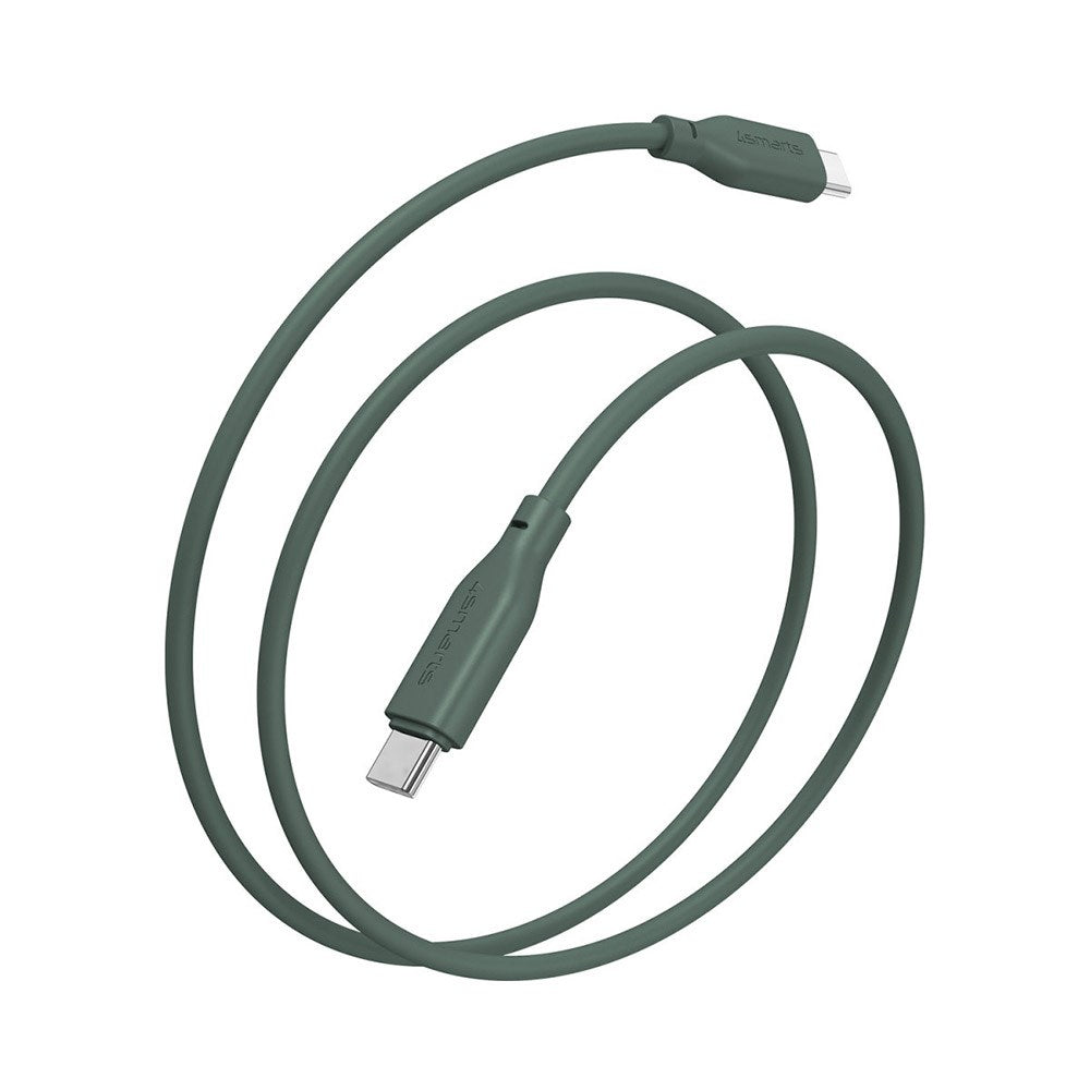 4smarts High Flex USB-C til USB-C Kabel 60W - 1.5 Meter - Grøn