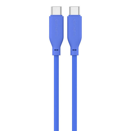 4smarts High Flex USB-C til USB-C Kabel 60W - 1.5 Meter - Blå