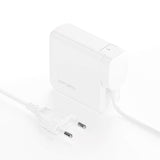 4smarts 100W PD Charger GaN Flex Pro - Vægoplader m. 1 x USB-A & 3 x USB-C - Hvid