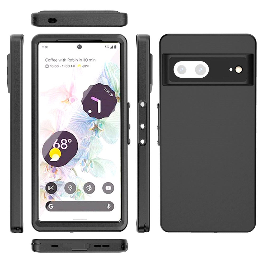 4smarts Active Pro STARK - Google Pixel 7 Vandtæt Case - Sort